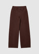 Jeans a gamba dritta a tinta unita - 40