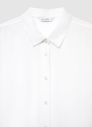 Camicia a maniche lunghe in viscosa