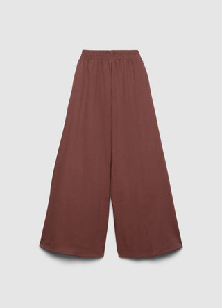 Pants with an elasticated waistband