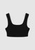 Ribbed bra top