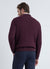 Zopfmuster-Pullover mit Stehkragen und Reißverschluss