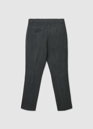 Pantalon chino à taille élastiquée
