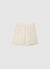 Skort with side buttons