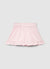 Shorts with a gathered waist and ruffle detail