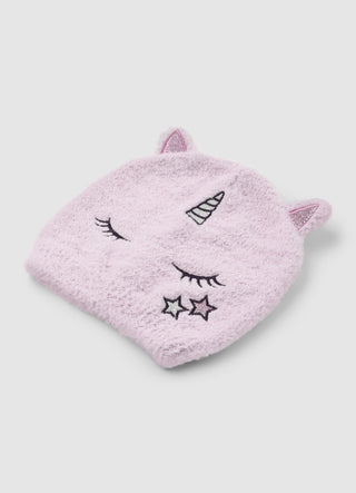 Cap with unicorn embroidery