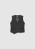 Gilet asimmetrico con cinque bottoni