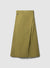 Midi skirt with elastic