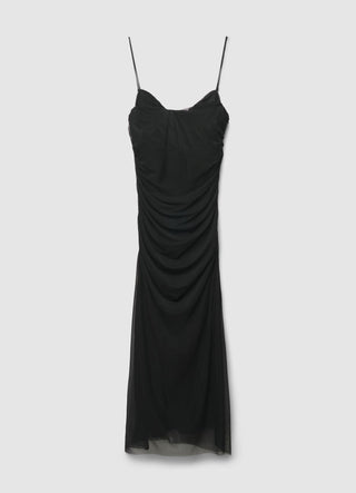 Langes Kleid aus Tüll