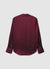 Camicia scollo a V similsatin