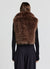 Gilet effetto pelliccia