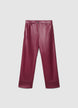 Einfarbige Straight-Leg-Hose - XS