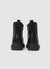 Faux leather ankle boots