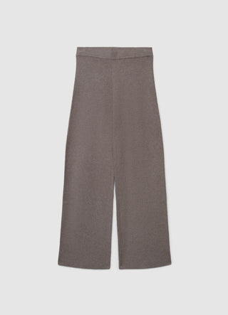 Pantaloni straight in maglia a gamba dritta