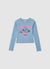 T-Shirt mit Stitch-Aufdruck