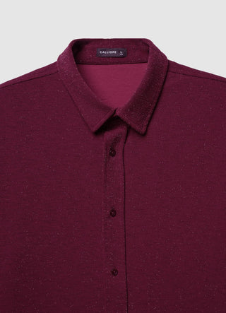 Classic shirt with a shimmering effect