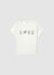 T-shirt scritta e strass