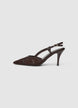 Slingback a punta in pizzo - 36