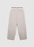 Balloon trousers with braided belt