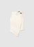 Top asimmetrico similsatin con fibbia