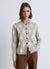 Cardigan con motivo a rombi