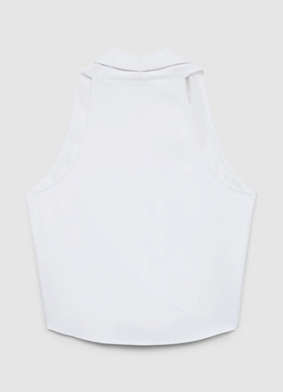 Crossed top with sash