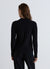 Gerippter Pullover mit Perkins-Kragen
