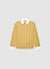 Camicia a righe con colletto a contrasto