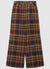 Pantaloni straight a quadri