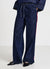 Jogger jeans with side stripes
