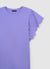 T-shirt volant sangallo