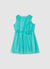 Vestito tulle applicazione rosa