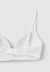 Padded triangle lace bra