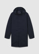 Leichter Parka mit Kapuze - M