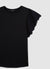 Sangallo ruffle T-shirt