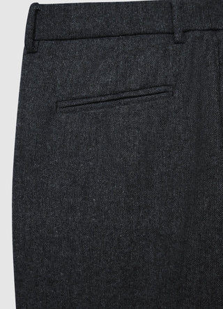 Salt and pepper chino trousers