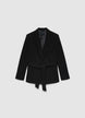 Jacket with belt - XS
