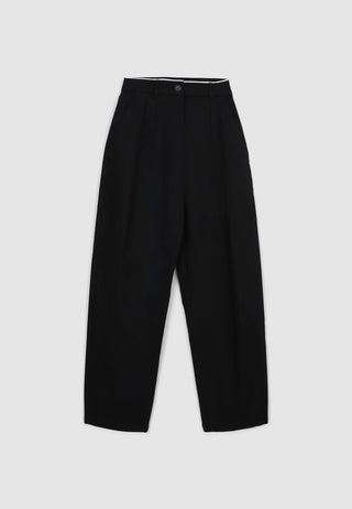 Barrel fit trousers