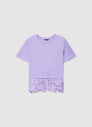 Μπλούζα με τελείωμα από σανγκάλο