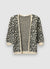 Open cardigan with spotted pattern