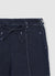 Pantaloncini denim cuciture a contrasto