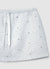 Gonna-pantalone con strass
