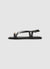 Flache Sandalen mit Metallring