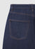 Jean flare avec nervures