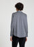 Camicia classica similsatin stampa chevron