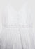 Vestito lungo con spalline e bottoni