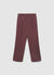 Pantaloni con elastico in vita e risvolto