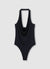 Halterneck bodysuit