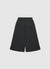 Pantaloni culotte con pinces e vita elasticizzata