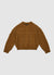 Maglia girocollo con trecce