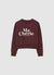 Sweatshirt with lettering